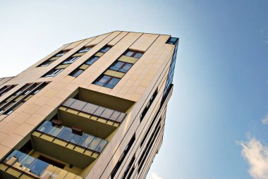 Modern apartmanlar dış