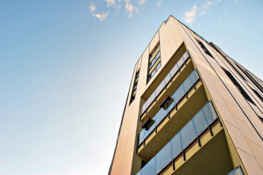 Modern apartmanlar dış