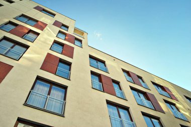 Modern apartmanlar dış