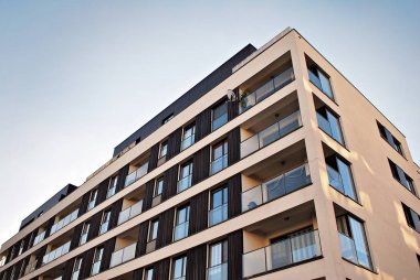 Modern apartmanlar dış