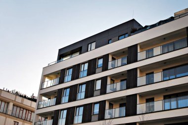 Modern apartmanlar dış