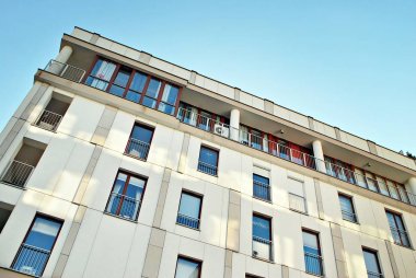 Modern apartmanlar dış