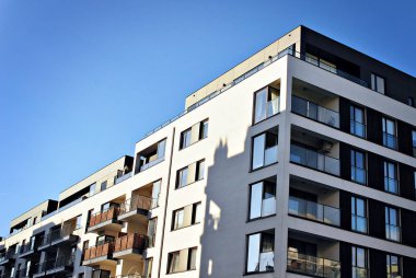 Modern apartmanlar dış