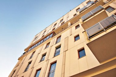 Modern apartmanlar dış