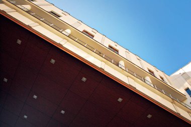 Modern apartmanlar dış