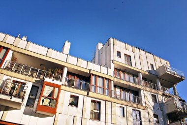 Modern apartmanlar dış