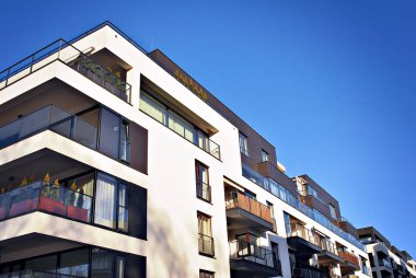 Modern apartmanlar dış