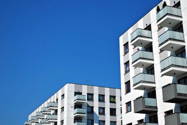 Modern, lüks apartman binası..