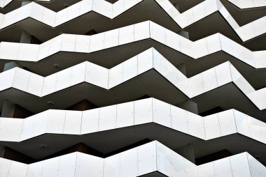 Modern, lüks apartman binası..