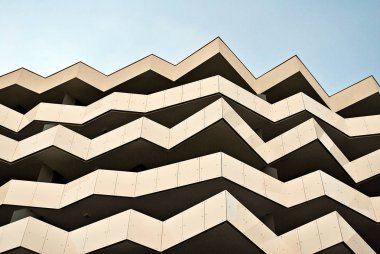 Modern, lüks apartman binası..