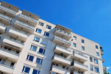 Modern apartmanlar dış