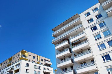 Modern apartmanlar dış