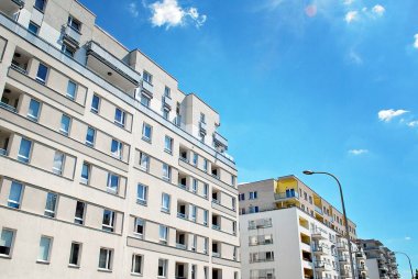 Modern apartmanlar dış