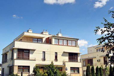 Modern, lüks apartman. Modern daire ev