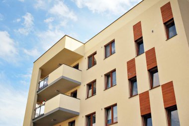 Modern, lüks apartman. Modern daire ev