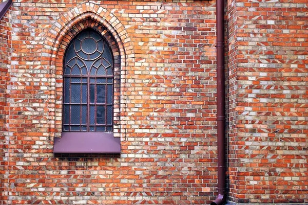 Gothic church. Gothic architecture. Gothic window.