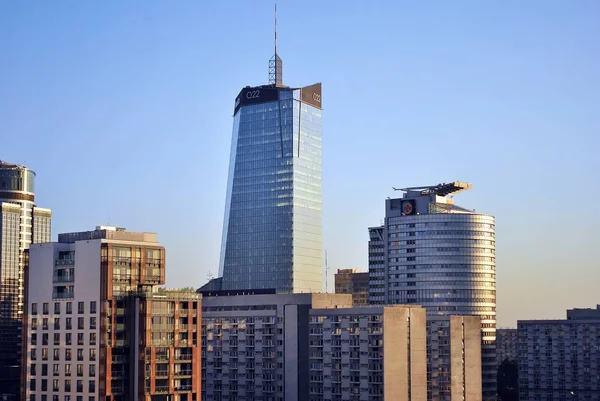 View of the modern skyscrapers in the city center. — Stock Photo, Image