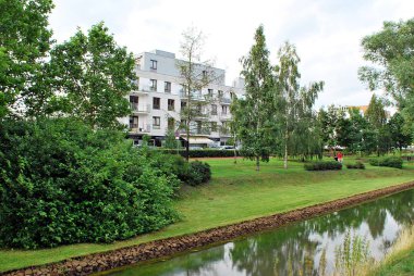 Miasteczko Wilanow. Modern yerleşim alanı