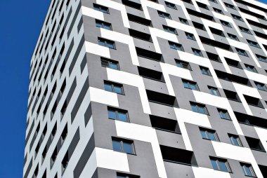 Modern, lüks apartman binası..