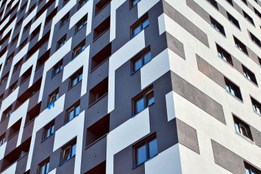 Modern, lüks apartman binası..