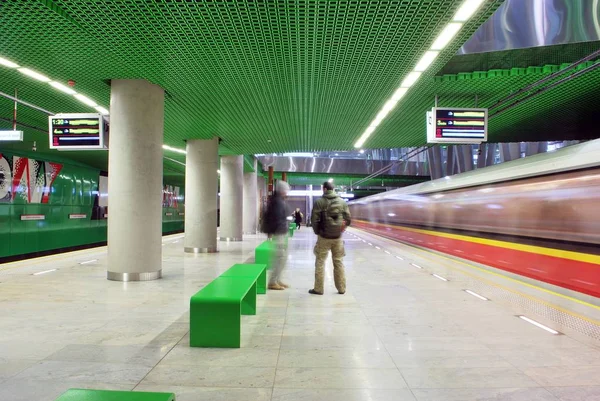Station de métro. Système de métro — Photo
