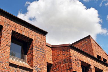 Eski bina. Eski bina mimari detaylar.