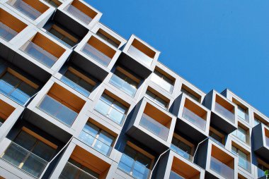 Modern, lüks apartman binası..