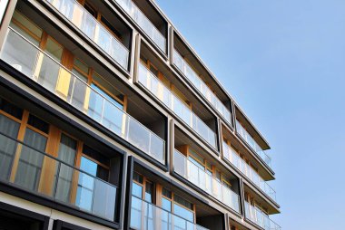 Modern, lüks apartman binası..