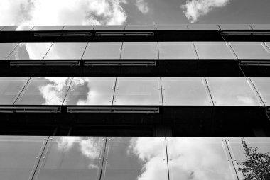  Modern, lüks daire Building.Black ve beyaz.