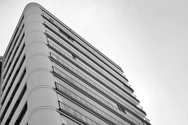   Modern, lüks daire Building.Black ve beyaz.