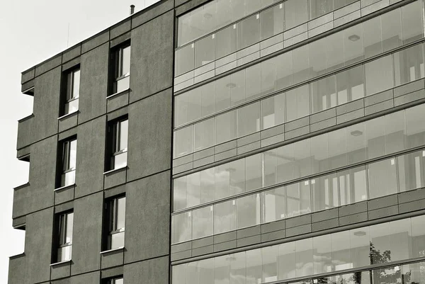  Modern, lüks daire Building.Black ve beyaz.