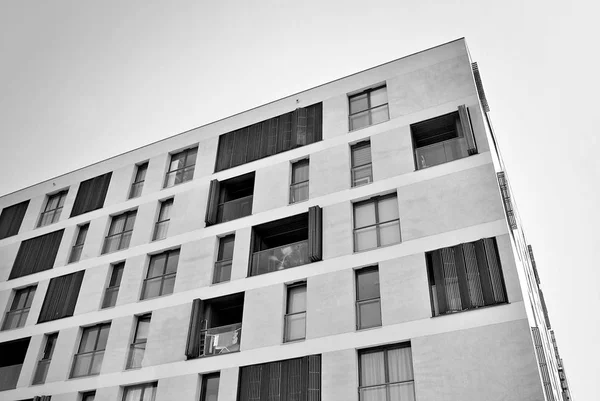  Modern, lüks daire Building.Black ve beyaz.