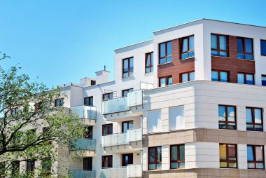  Modern apartman dış mimarisi