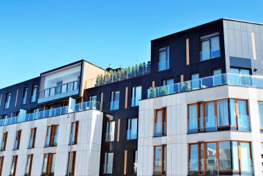  Modern apartman dış mimarisi