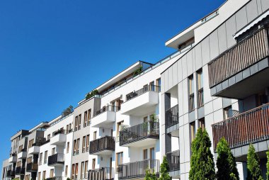  Modern apartman dış mimarisi