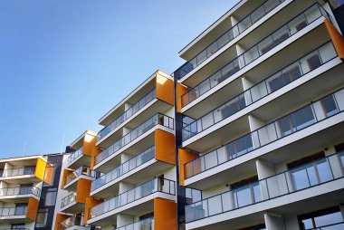  Modern apartman dış mimarisi