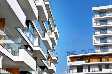  Modern apartman dış mimarisi