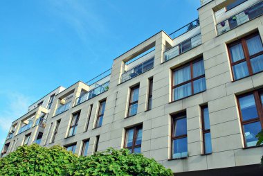  Modern apartman dış mimarisi