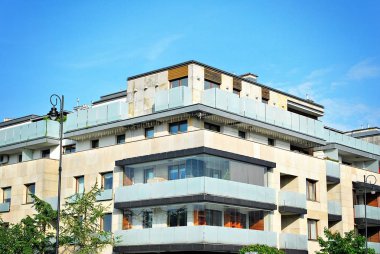  Modern apartman dış mimarisi