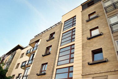  Modern apartman dış mimarisi