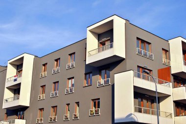  Modern apartman dış mimarisi