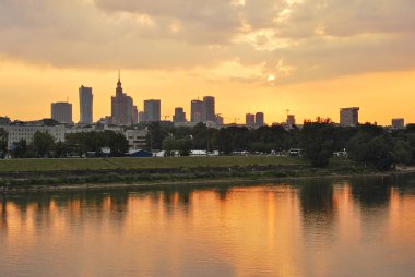  Modern şehir merkezinin görünümü