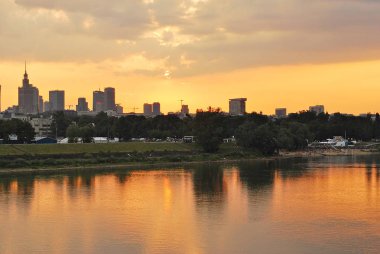  Modern şehir merkezinin görünümü