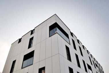 Modern apartman dış mimarisi