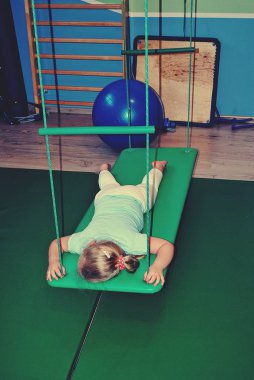 Duyusal Entegrasyon oturumunda çocuk