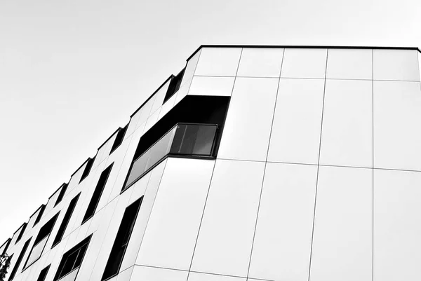 Moderna, lyxiga lägenhet Building.Black och vit. — Stockfoto