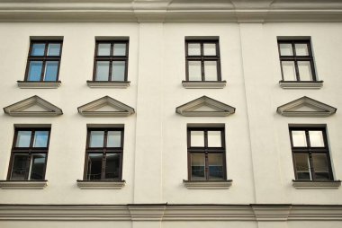 Tarihi bir binada güzel bir ön cephe