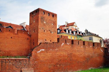 Varşova, Polonya. 17 Nisan 2017.Old kasaba Varşova