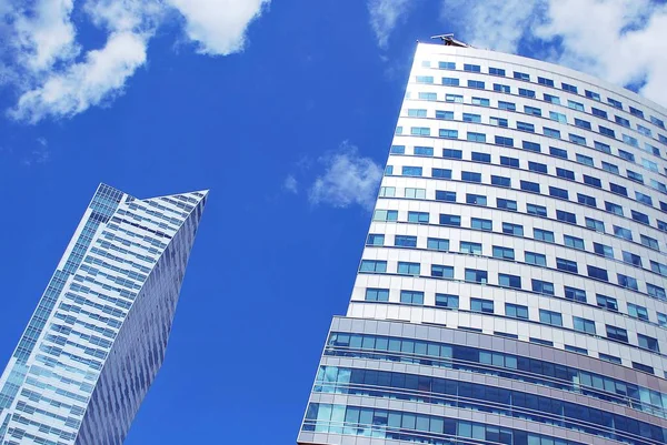 Modern office building. Architectural details of modern  building — Stock Photo, Image