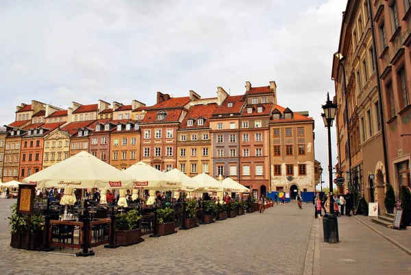 Varşova, Polonya. 17 Nisan 2017.Old kasaba Varşova